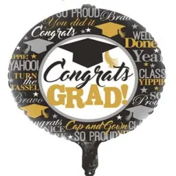 Circular Graduation Balloon